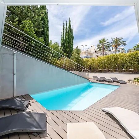 Luxury 6 Bedrooms Swimming Pool Croisette * 戛纳